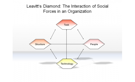 Leavitt's Diamond: The Interaction of Social Forces in an Organization