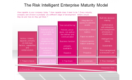 The Risk Intelligent Enterprise Maturity Model