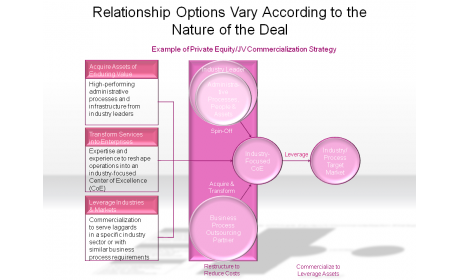 Relationship Options Vary According to the Nature of the Deal