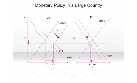 Monetary Policy in a Large Country
