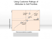 Using Customer Ratings of Attributes to Set Priorities