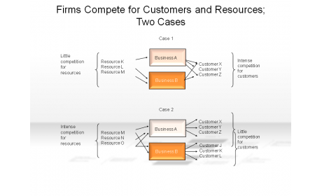 Firms Compete for Customers and Resources