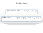 Portfolio Risk II