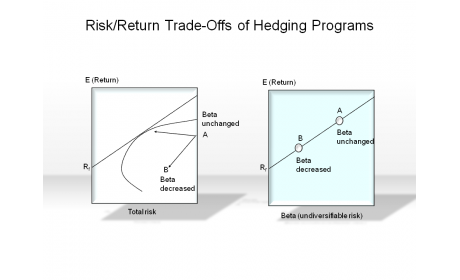 Risk/Return Trade-Offs of Hedging Programms