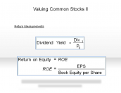 Valuing Common Stocks II