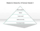 Maslow's Hierarchy of Human Needs II