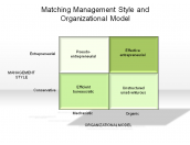 Matching Management Style and Organizational Model