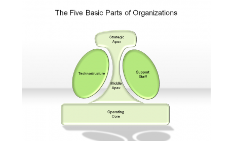 The Five Basic Parts of Organizations