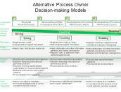 Alternative Process Owner Decision-making Models