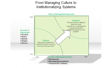 From Managing Culture to Institutionalizing Systems