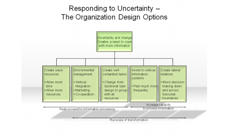 Responding to Uncertainty - The Organization Design Options