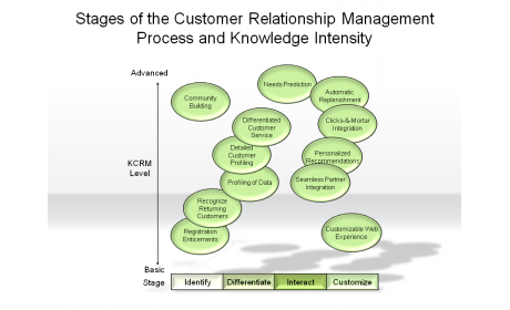 Stages of the Customer Relationship Management Process and Knowledge Intensity