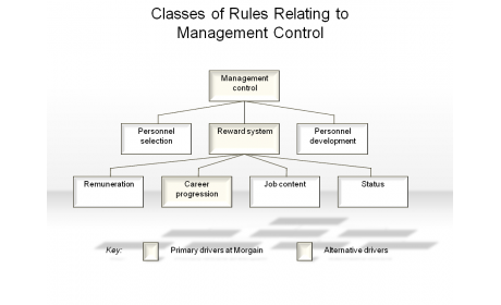 Classes of Rules Relating to Management Control