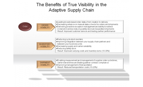The Benefits of True Visibility in the Adaptive Supply Chain
