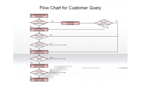 Flow Chart for Customer Query