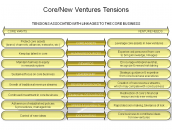 Core/New Ventures Tensions