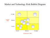Market and Technology Risk Bubble Diagram